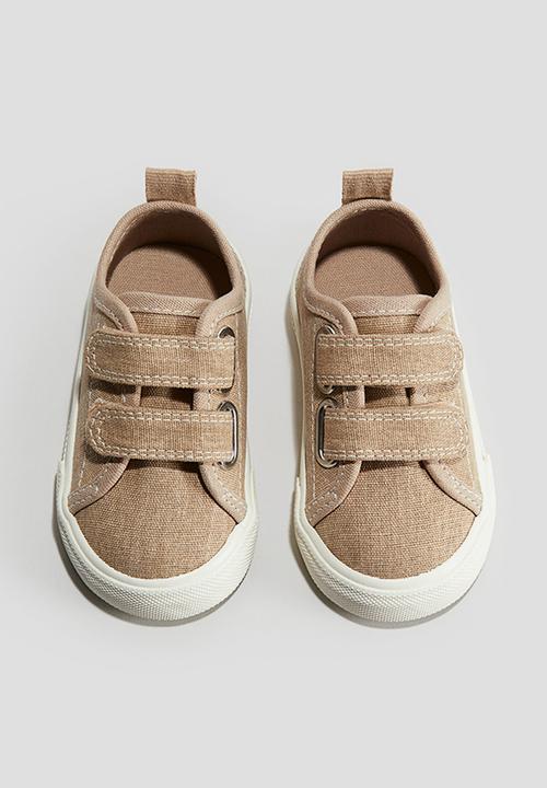 H&M - Cotton trainers - beige