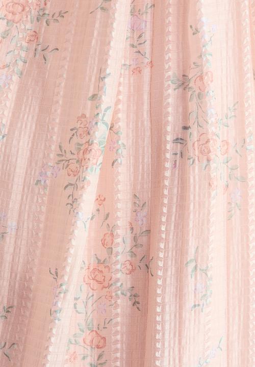 H&M - A-line dress - light pink/floral