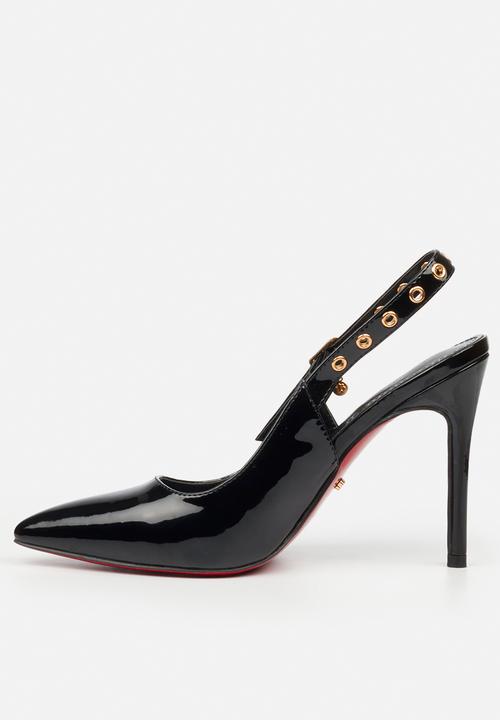 Miss Black - Lola 81 slingback heel - black