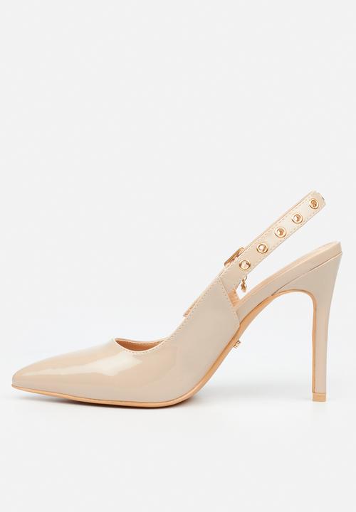 Miss Black - Lola 81 slingback heel - natural