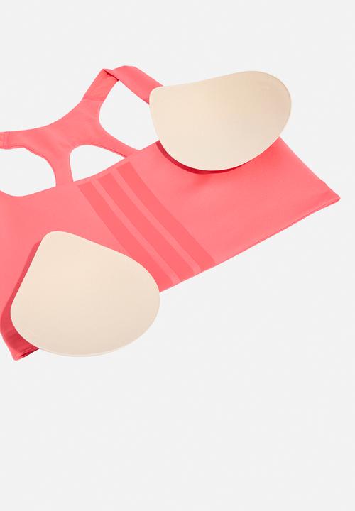 adidas Performance - Opt 3S Ms Bra - Pure Turbo/Core Pink