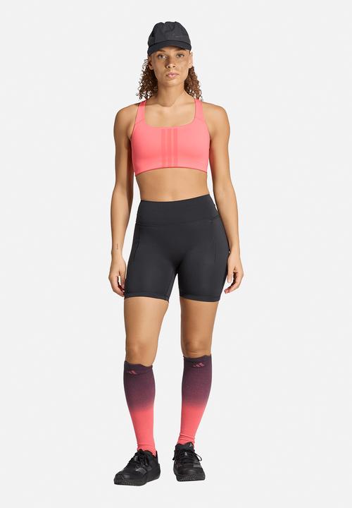 adidas Performance - Opt 3S Ms Bra - Pure Turbo/Core Pink