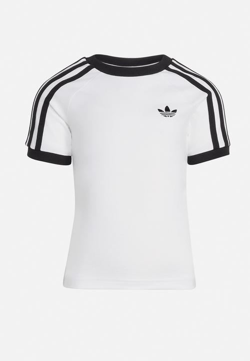 adidas Originals - Skirt Short Tee Set - White/Black