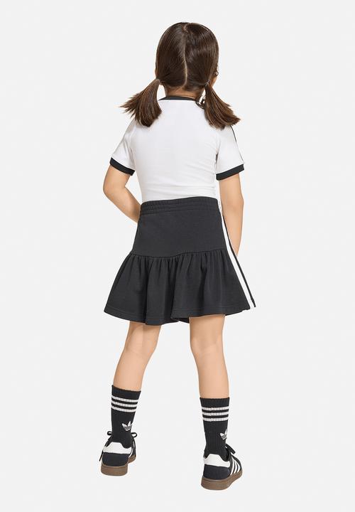 adidas Originals - Skirt Short Tee Set - White/Black