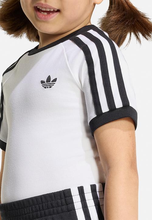 adidas Originals - Skirt Short Tee Set - White/Black
