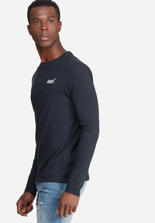 Superdry. - Orange label vintage embroidery tee