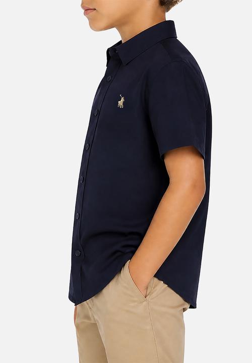 POLO - Boys Nelson Short Sleeve Shirt - Navy