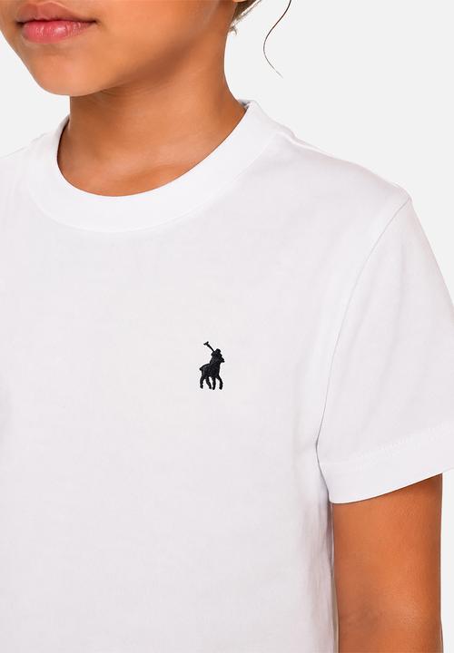 POLO - Girls Kelly Short Sleeve Tee - White