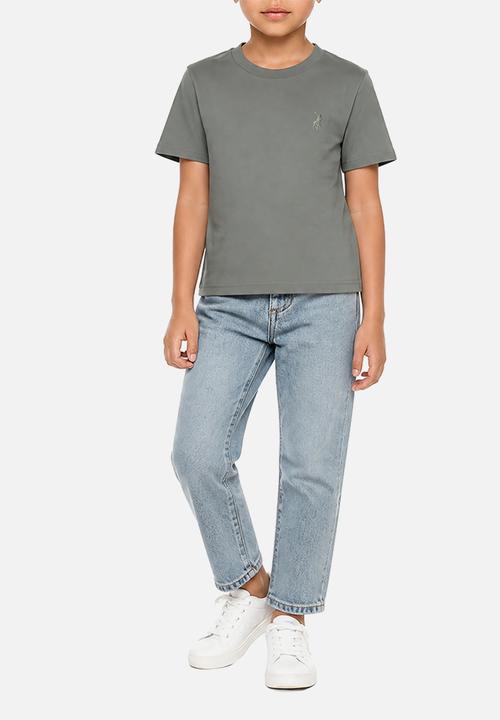 POLO - Girls Kelly Short Sleeve Tee - Thyme
