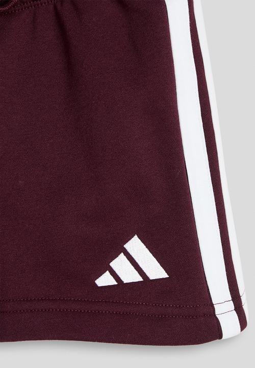 adidas Performance - Jg 3S Fl Sh 280 - Maroon/ White