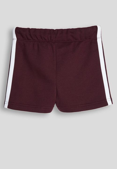 adidas Performance - Jg 3S Fl Sh 280 - Maroon/ White