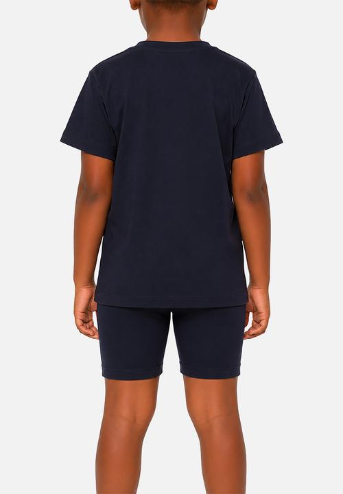 POLO - Girls Isla Embroidered Short Sleeve Tee - Navy