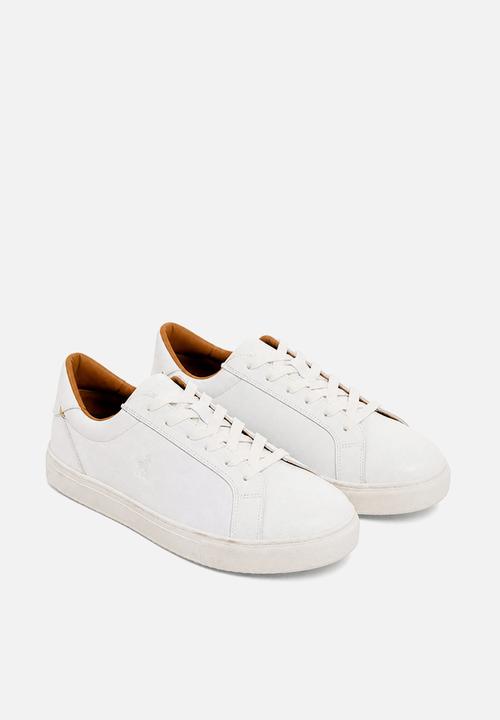 POLO - Leather classic sneaker - white