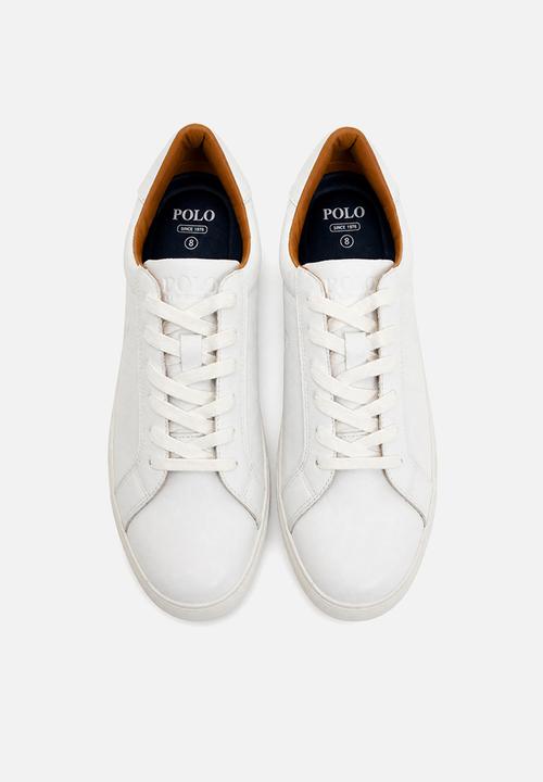 POLO - Leather classic sneaker - white