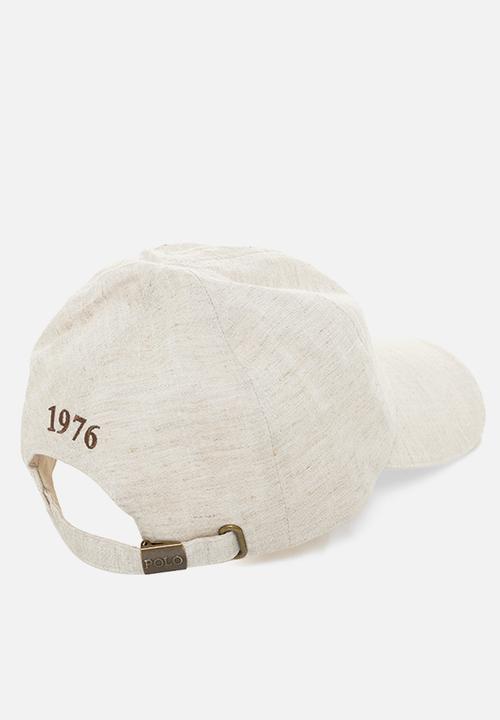 POLO - 6 Panel Linen Peak  - White