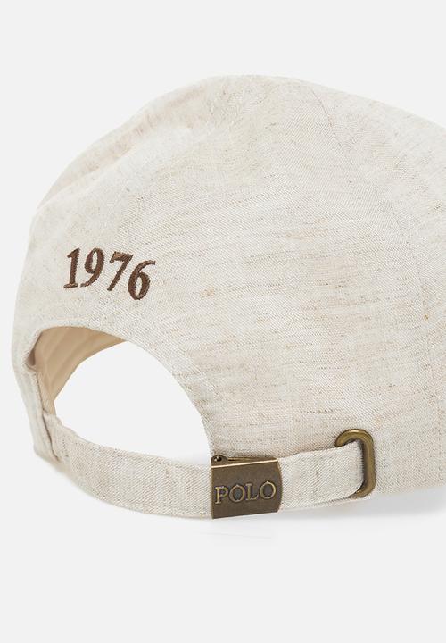 POLO - 6 Panel Linen Peak  - White