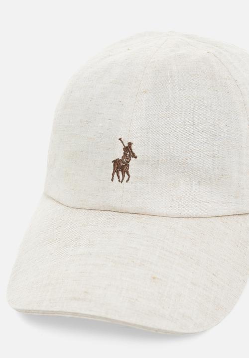 POLO - 6 Panel Linen Peak  - White