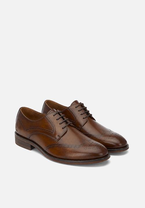 POLO - Leather Brogue Gibson - Tan