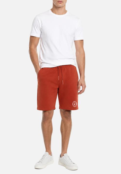 POLO - Sport Pique Short - Orange