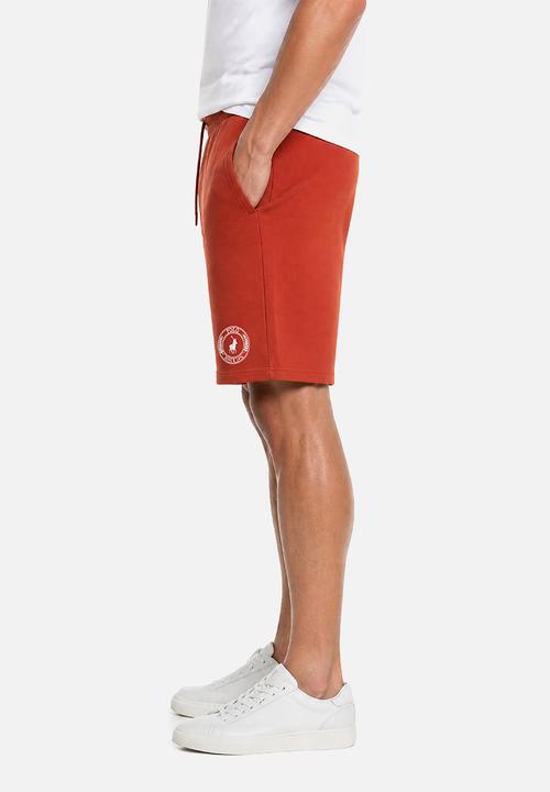 POLO - Sport Pique Short - Orange