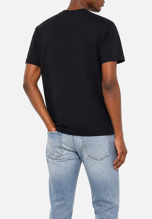 POLO - Mens Crew Neck Gotts Short Sleeve Tee - Black
