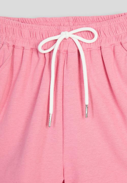 Pop Candy - Piped dolphin hem shorts - pink