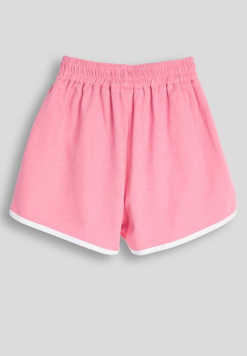 Pop Candy - Piped dolphin hem shorts - pink