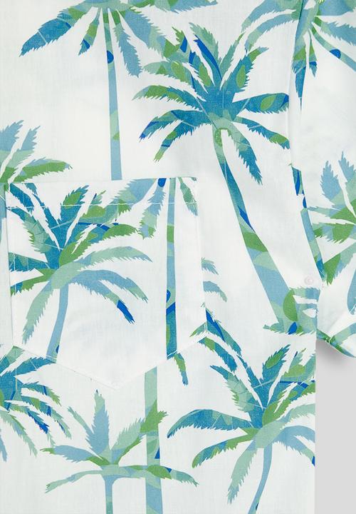 Pop Candy - Palm tree aop shirt - multi