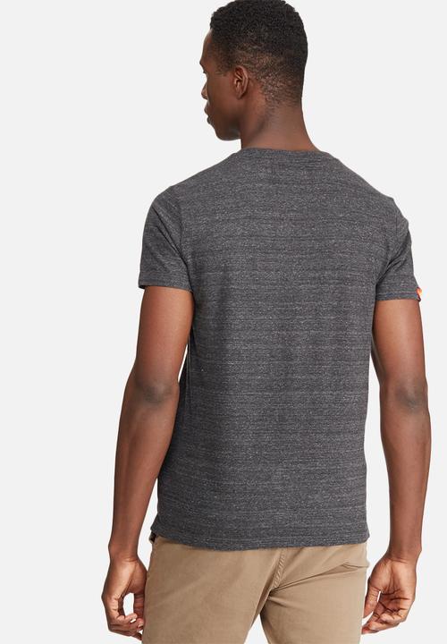 Superdry. - Orange label vintage embroidery vee tee