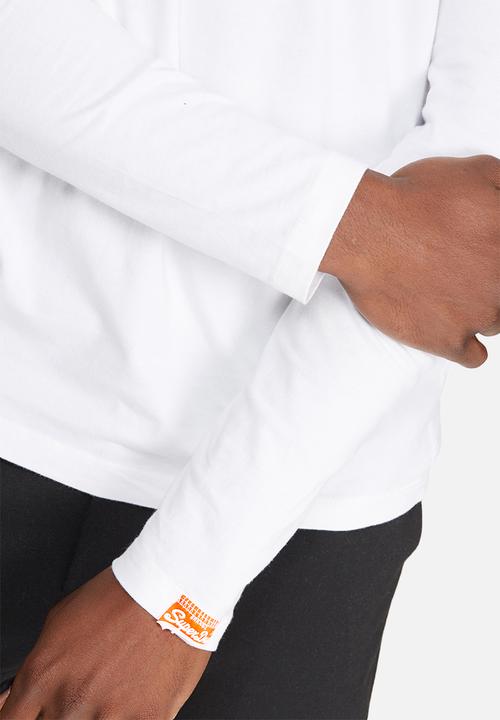 Superdry. - Orange label vintage embroidery tee