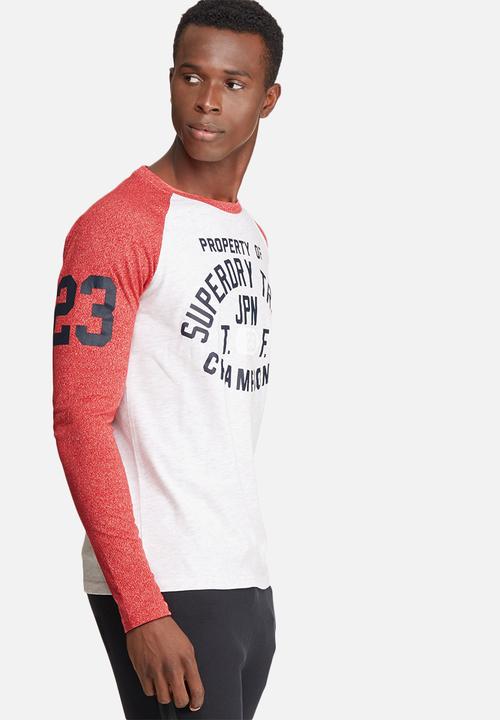 Superdry. - Trackster baseball tee