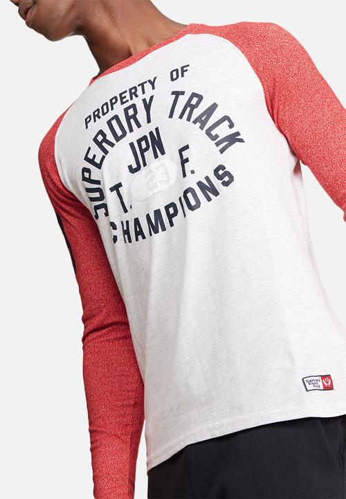 Superdry. - Trackster baseball tee