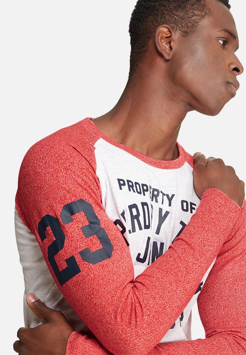Superdry. - Trackster baseball tee