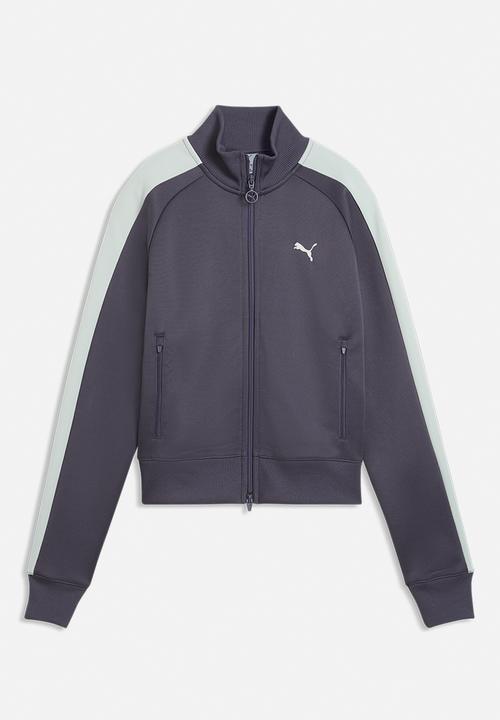 PUMA - T7 Always On Short Track Jacket - Inky Depths-Créme De Mint