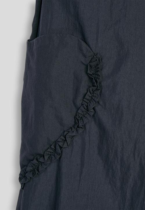 Pop Candy - Peplum frill cargo pants - dark navy