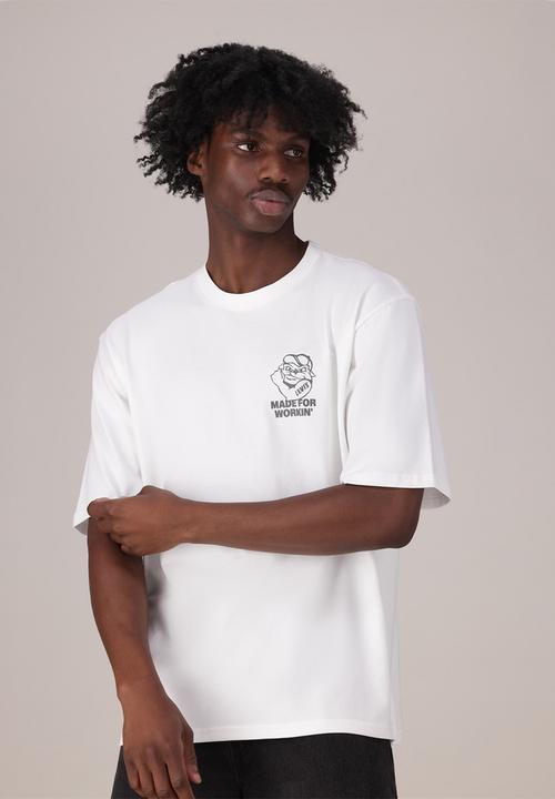 Levi’s® - WW GR TEE  ZA - MADE FOR WORKIN BRIGHT WHITE