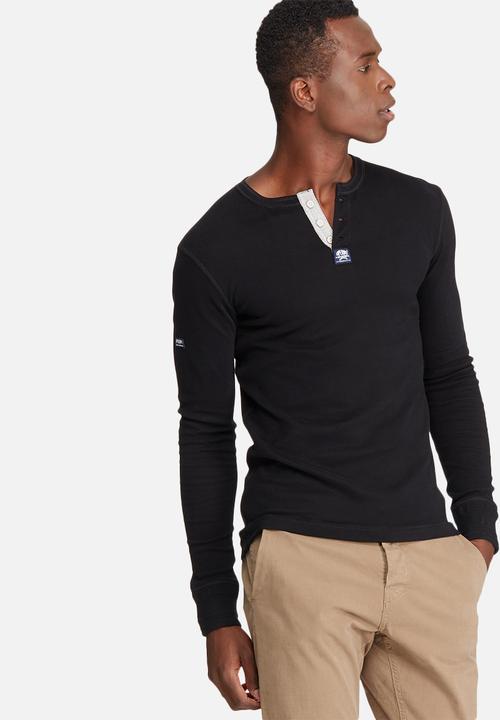 Superdry. - Heritage grandad tee