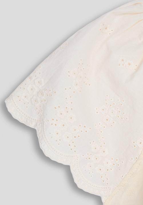 Pop Candy - Smocked babydoll dress - off white