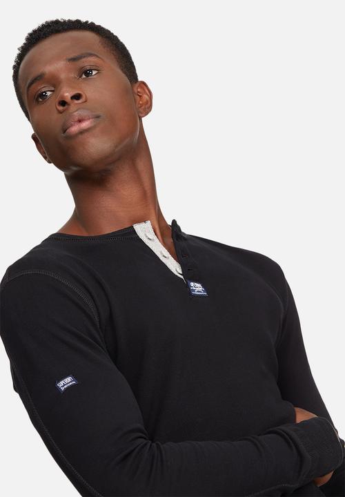 Superdry. - Heritage grandad tee