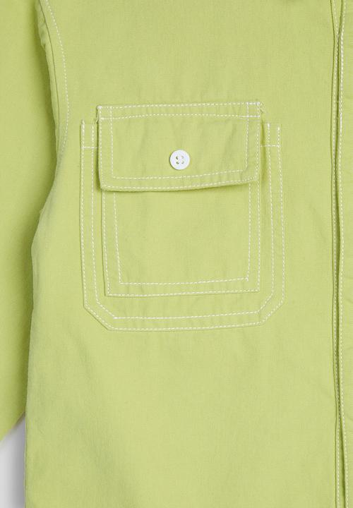 Pop Candy - Shacket - lime yellow