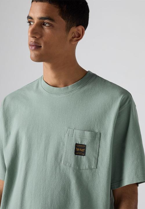 Levi’s® - SS WORKWEAR PKT TEE ZA - CHINOIS GREEN