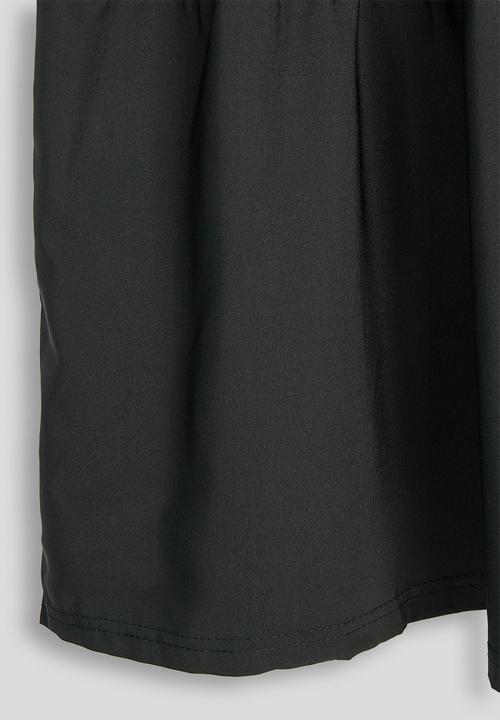 Pop Candy - Tiered midi dress - black