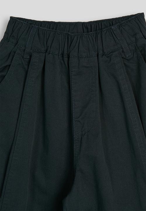 Pop Candy - Panelled wide leg pants - dark navy