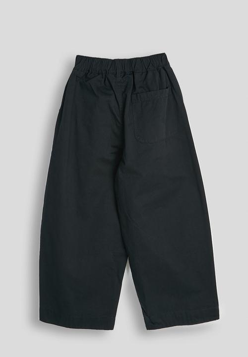 Pop Candy - Panelled wide leg pants - dark navy