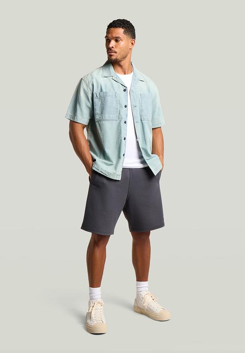 G-STAR - Structured Jersey Short - Petrol