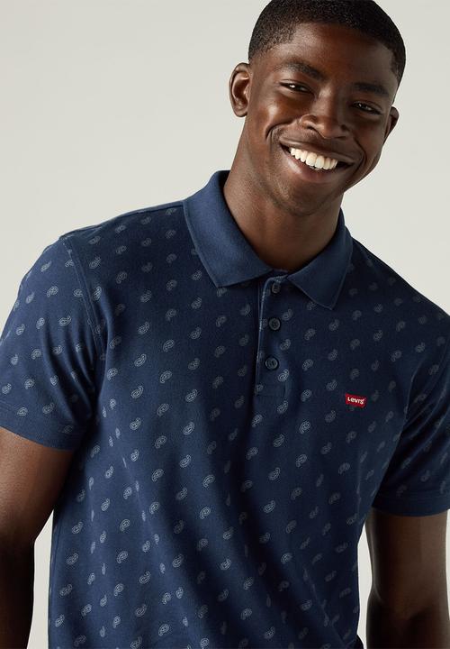 Levi’s® - LEVIS HM POLO - 35883-0404 Xander Paisley - NAVAL ACADEMY