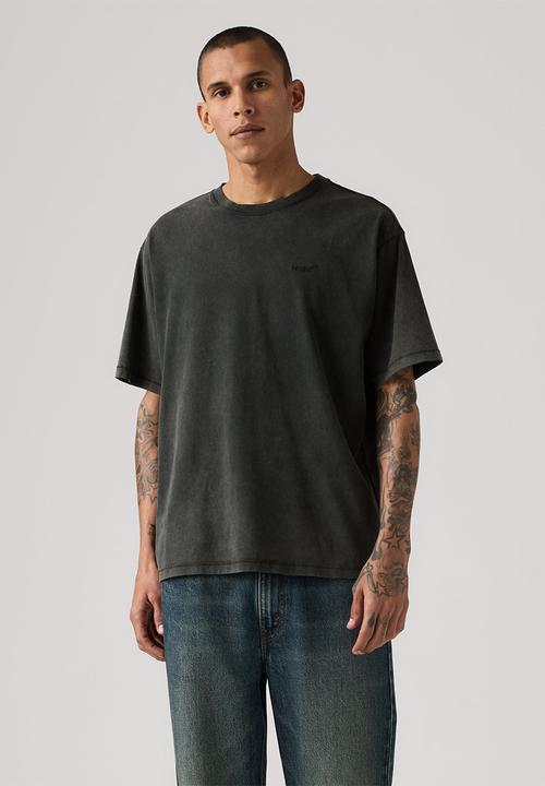 Levi’s® - RED TAB VINTAGE TEE - A0637-0221 WEATHERED FINISH JET BLACK