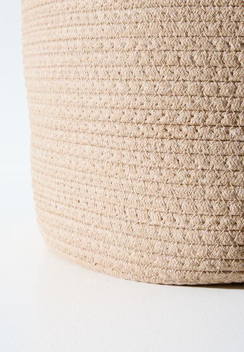 Pop Candy - Woven laundry bin (M) - neutral