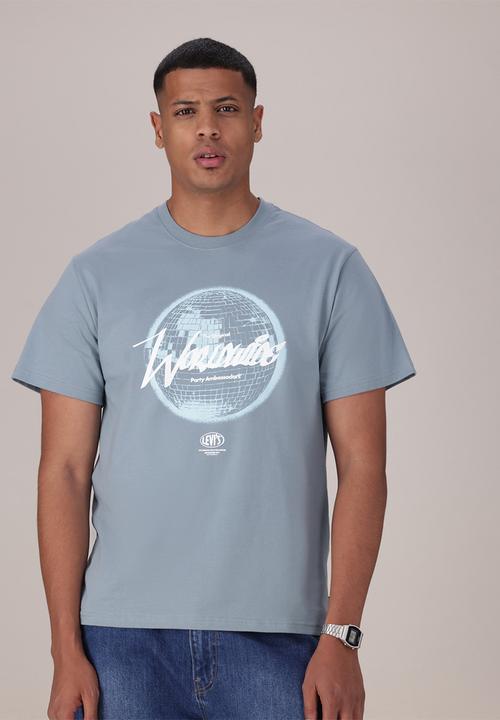 Levi’s® - SS RELAXED FIT TEE ZA - WORLDWIDE STORMY SEA