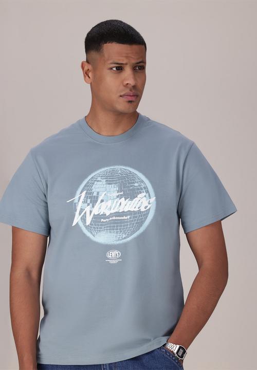 Levi’s® - SS RELAXED FIT TEE ZA - WORLDWIDE STORMY SEA